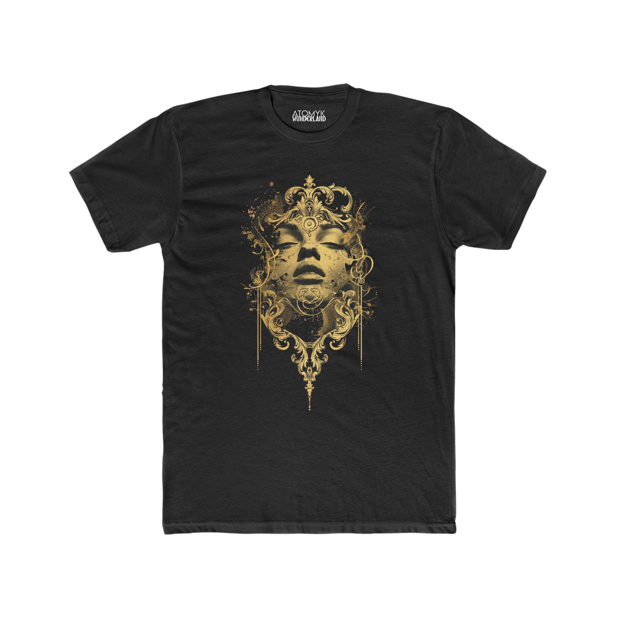 Gilded Face Mens Atomyk Graphic Tee