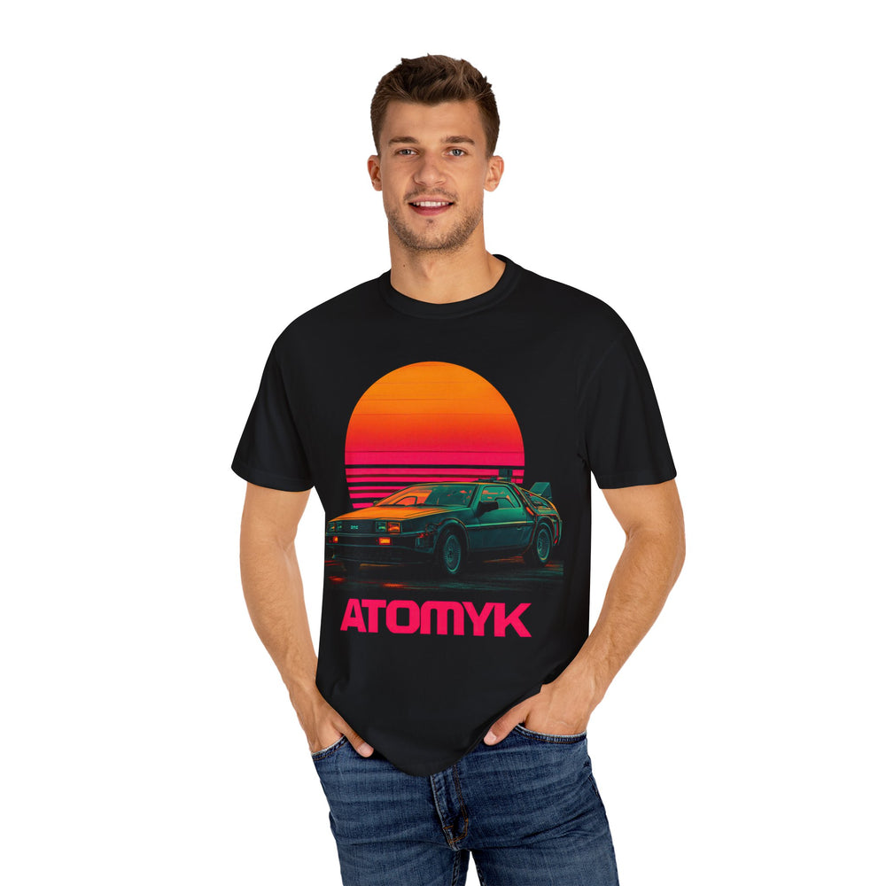 OUTTA TIME SUNSET Mens ATOMYK Short Sleeve Tee