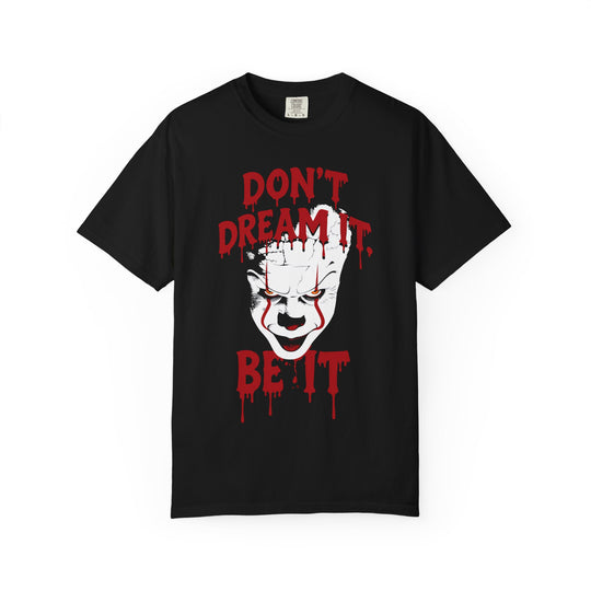 Don't Dream It Be It Womens WUNDERLAND Backyard Dept Halloween Booteek Short Sleeve Tee