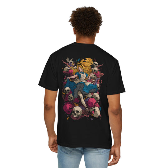 Go Ask Alice Mens WUNDERLAND Short Sleeve Tee
