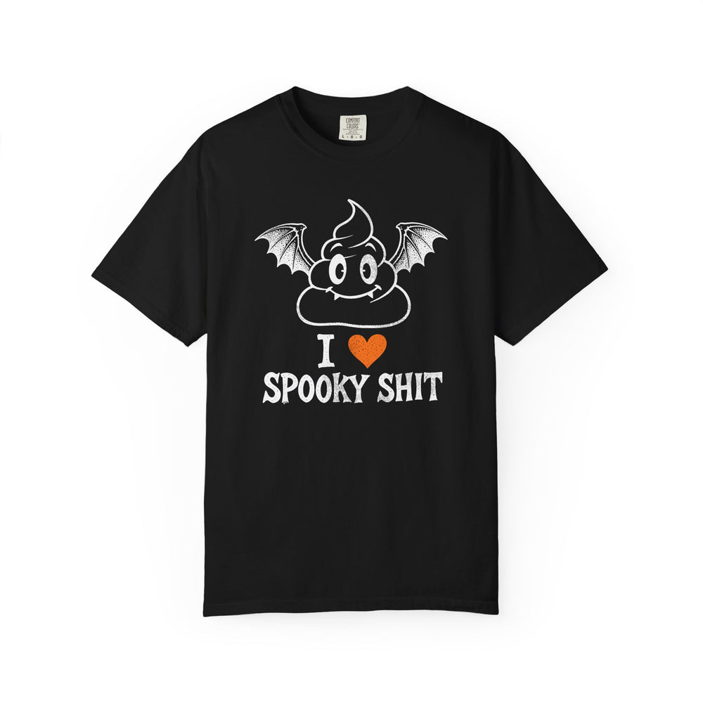 I Heart Spooky Womens WUNDERLAND Backyard Dept Halloween Booteek Short Sleeve Tee