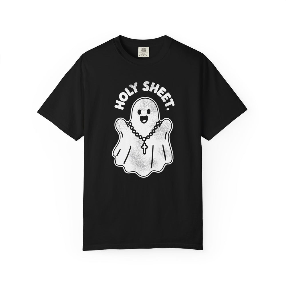 Holy Sheet Womens WUNDERLAND Backyard Dept Halloween Booteek Short Sleeve Tee