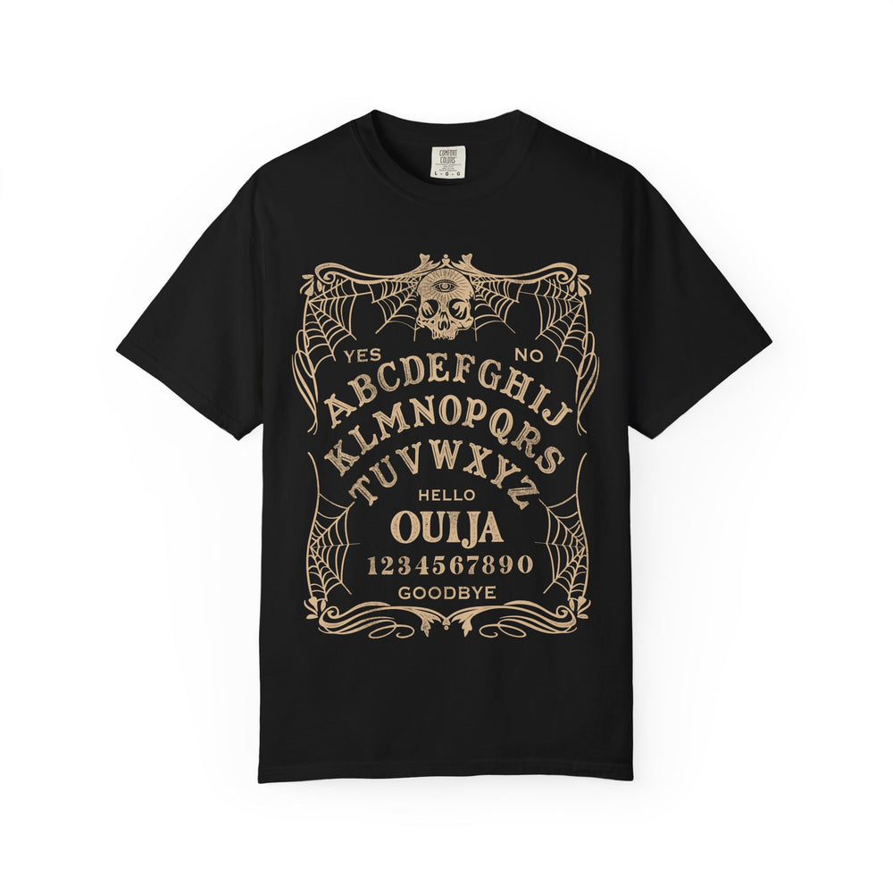 Gothic Ouija Mens WUNDERLAND Backyard Dept Halloween Booteek Short Sleeve Tee