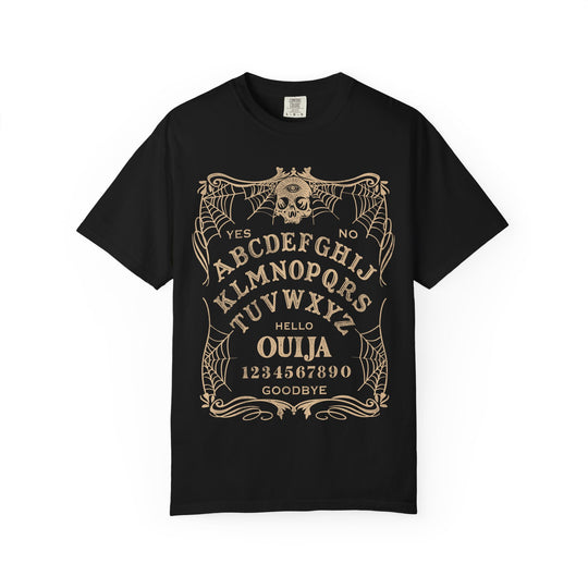 Gothic Ouija Mens WUNDERLAND Backyard Dept Halloween Booteek Short Sleeve Tee