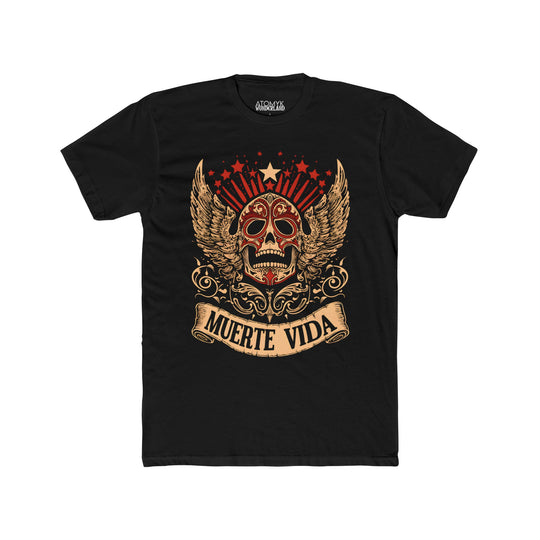 Lucha Rising Mens Muerte Graphic Tee