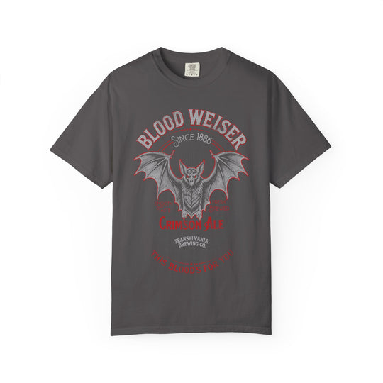 Blood Weiser Crimson Ale Mens WUNDERLAND Backyard Dept Halloween Booteek Short Sleeve Tee