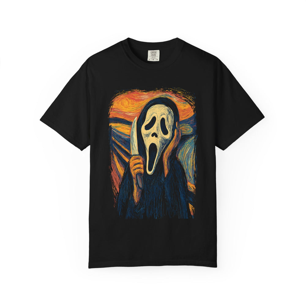 The Scream Mens WUNDERLAND Backyard Dept Halloween Booteek Short Sleeve Tee