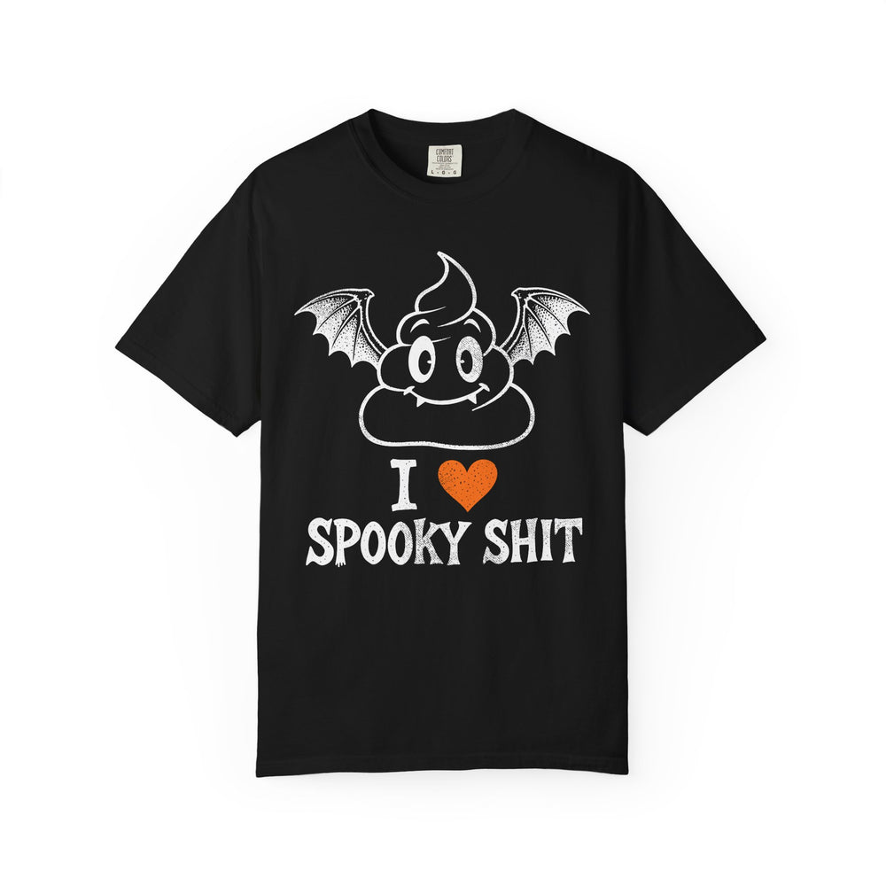 I Heart Spooky Sh*T Mens WUNDERLAND Backyard Dept Halloween Booteek Short Sleeve Tee