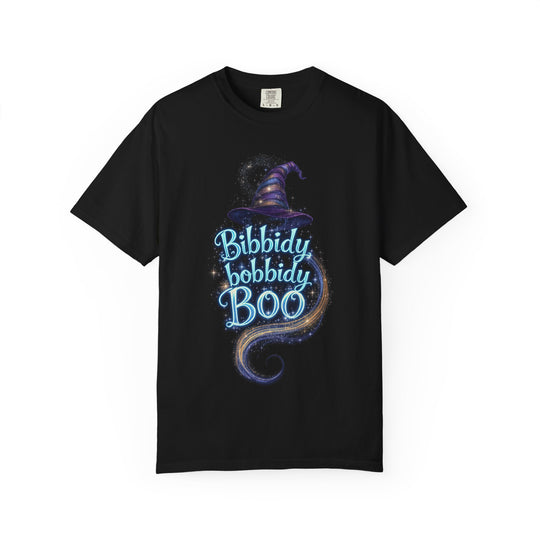 Bibbidy Bobbidy BOO Womens WUNDERLAND Backyard Dept Halloween Booteek Short Sleeve Tee