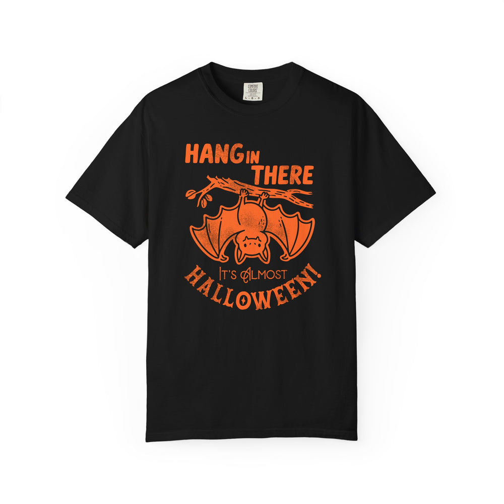Hang In There Womens WUNDERLAND Backyard Dept Halloween Booteek Short Sleeve Tee