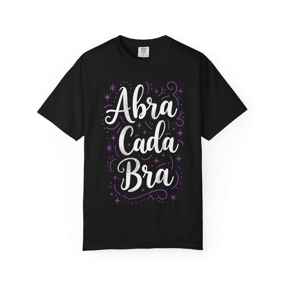Abracadabra Womens WUNDERLAND Backyard Dept Halloween Booteek Short Sleeve Tee