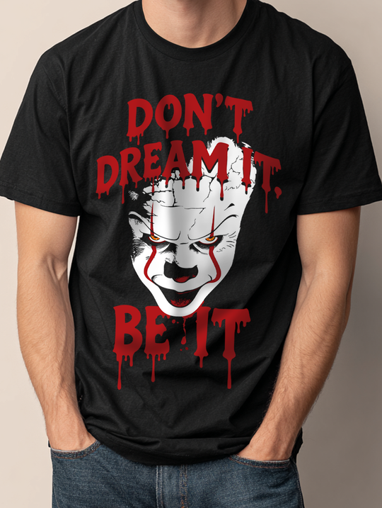Don't Dream It BE IT Mens WUNDERLAND Backyard Dept Halloween Booteek 25 Short Sleeve Tee