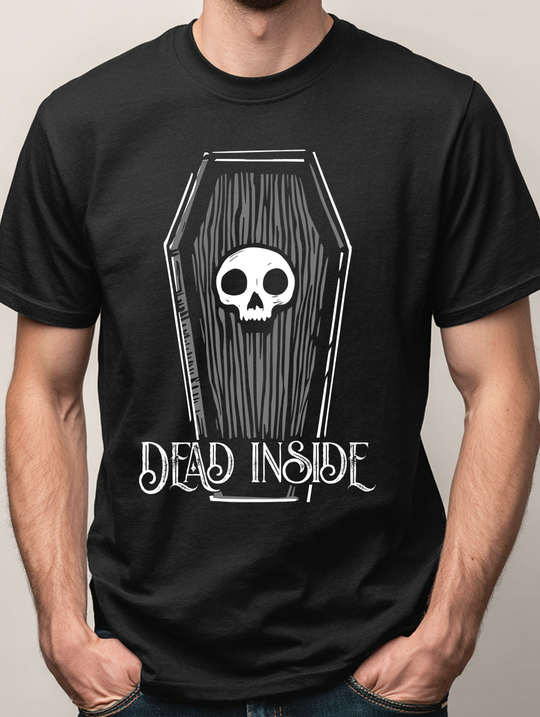 Dead Inside Mens WUNDERLAND Backyard Dept Halloween Booteek Short Sleeve Tee