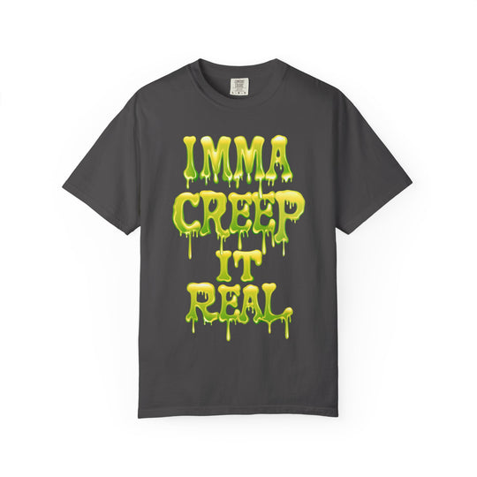 Imma Creep It Real Mens WUNDERLAND Backyard Dept Halloween Booteek Short Sleeve Tee