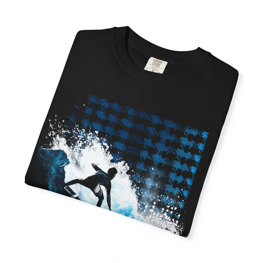 RIDE THE WAVE Mens AQUA VIDA Short Sleeve Tee