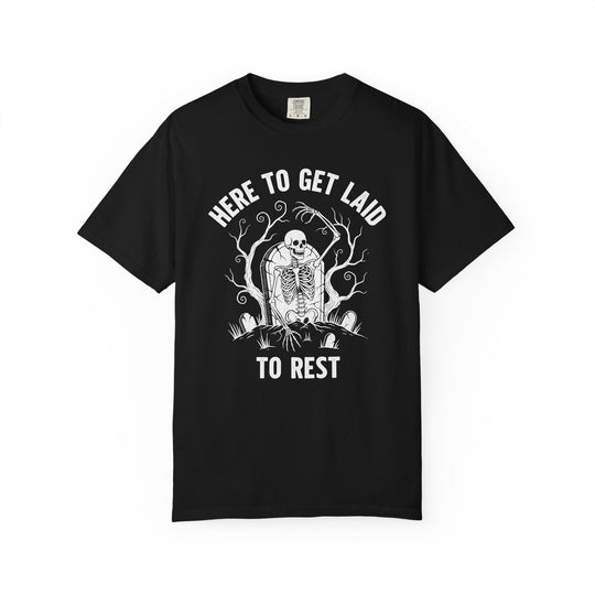Laid To Rest Mens WUNDERLAND Backyard Dept Halloween Booteek Short Sleeve Tee