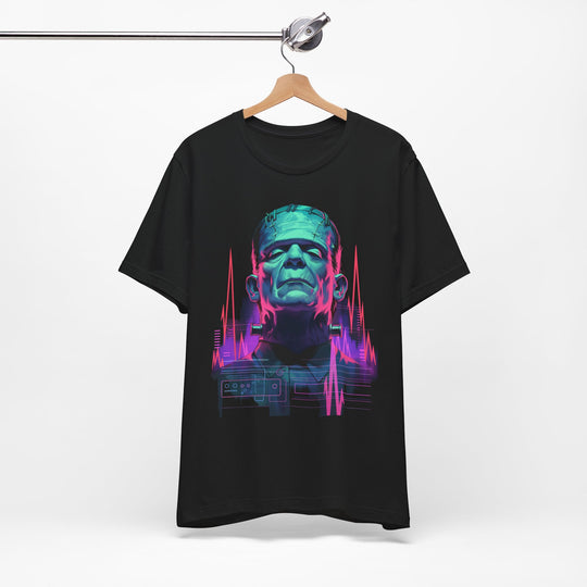 Frankenstein Darkwave Mens WUNDERLAND Backyard Dept Halloween Booteek Soft Cotton Jersey Short Sleeve Tee