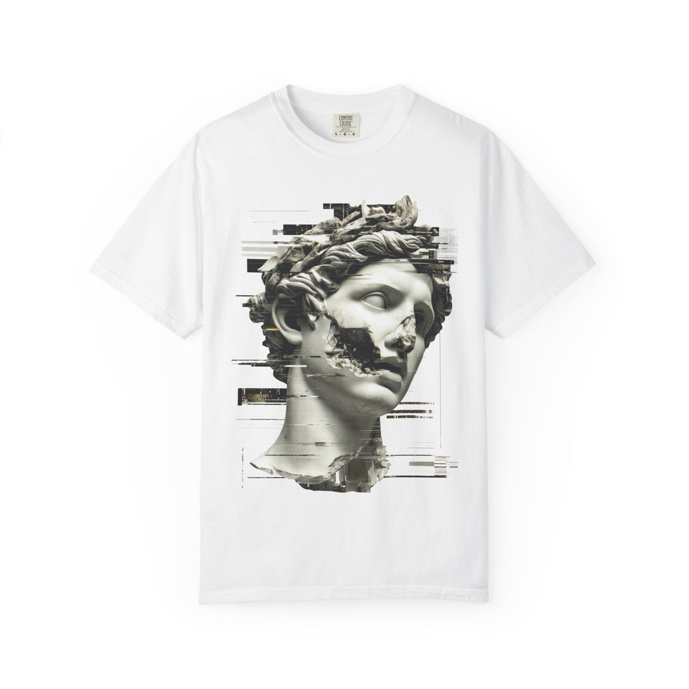 GLITCHED STATUE Mens ATOMYK Short Sleeve Tee