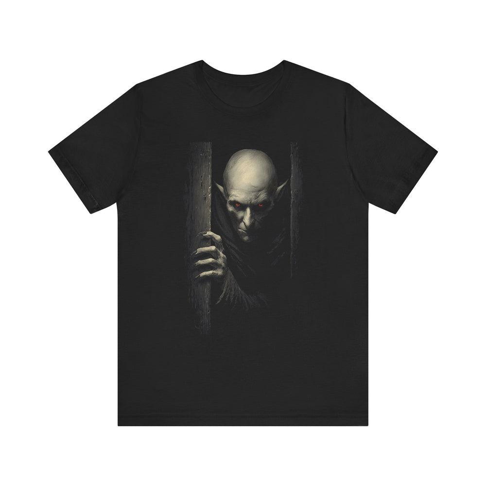 Nosferatu Mens WUNDERLAND Backyard Dept Halloween Booteek Soft Cotton Jersey Short Sleeve Tee