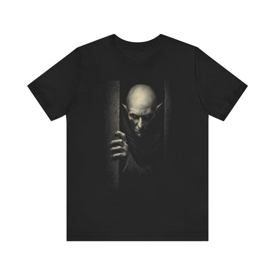 Nosferatu Mens WUNDERLAND Backyard Dept Halloween Booteek Soft Cotton Jersey Short Sleeve Tee
