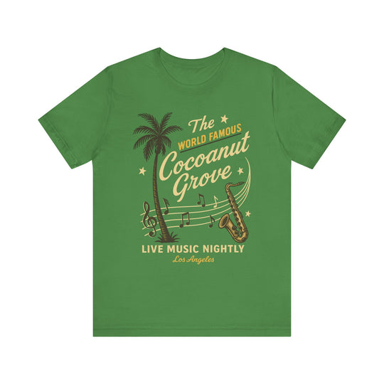 COCOANUT GROVE Mens Vintage WUNDERLAND Tropical Destination Graphic Tee