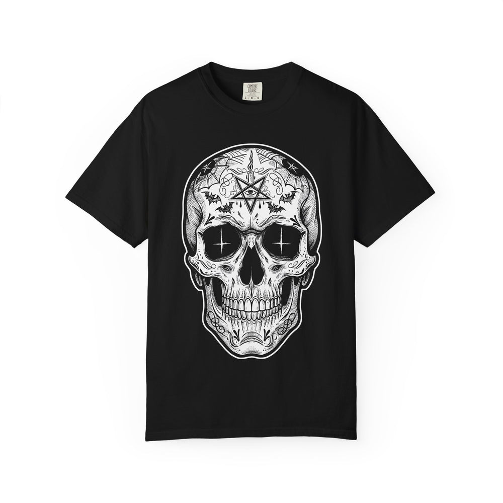 Tattoo Skull Mens WUNDERLAND Backyard Dept Halloween Booteek Short Sleeve Tee