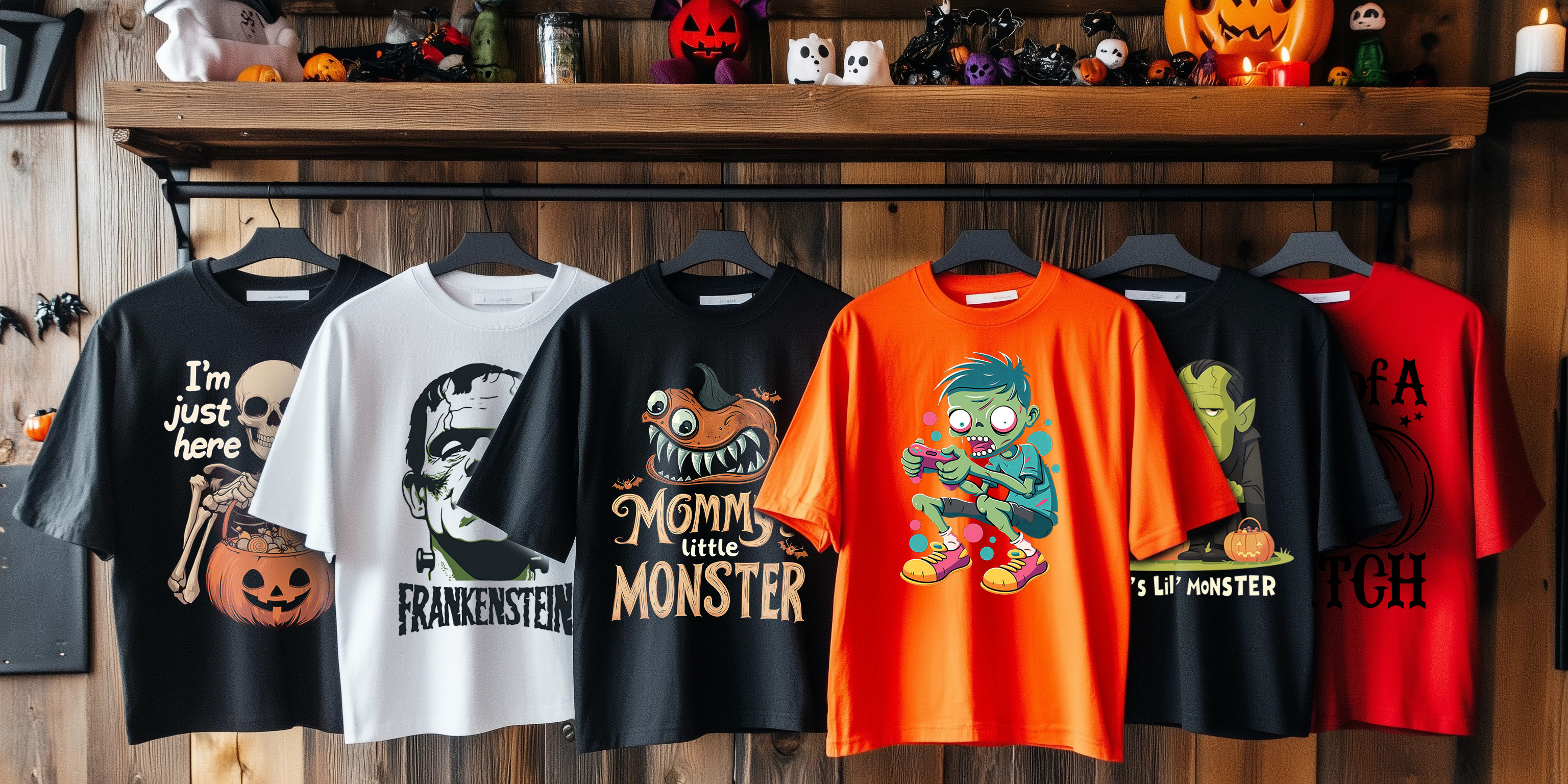 Boys Halloween Graphic Tees