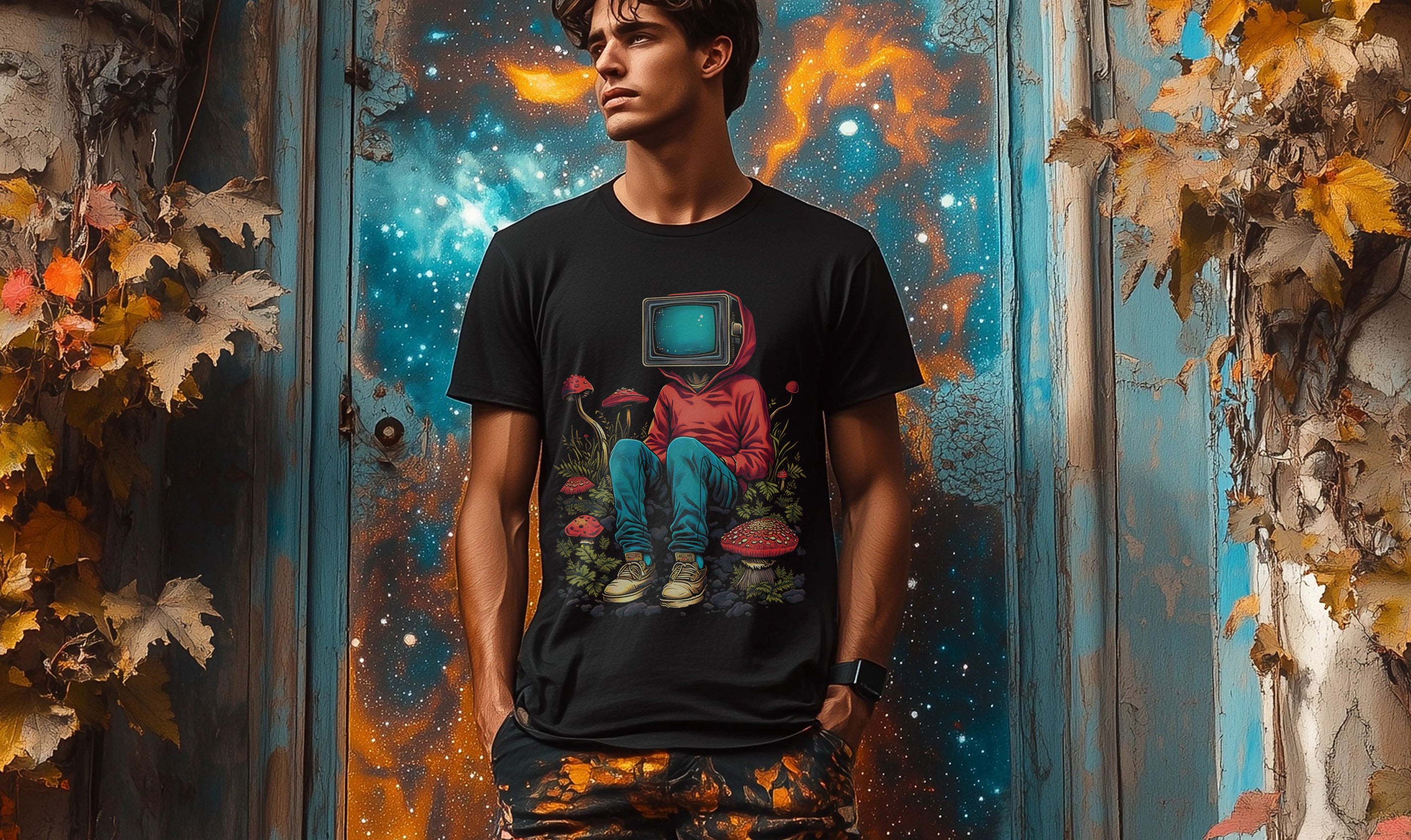 Wunderland Mens Graphic Tees