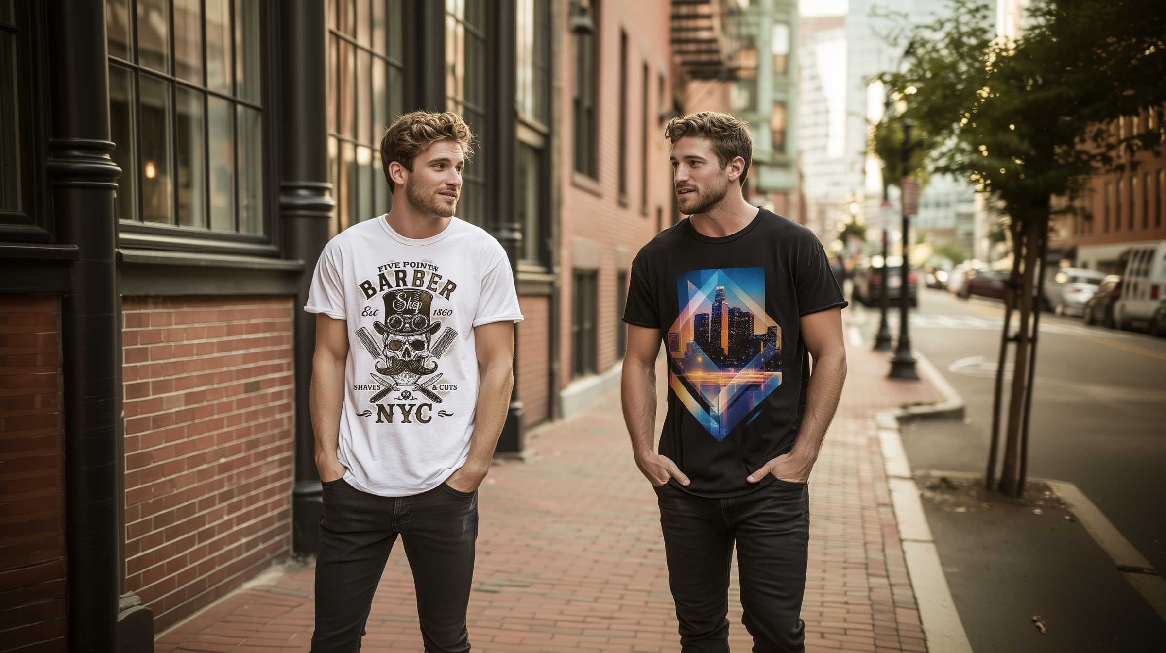 Wunderland Mens Graphic Tees