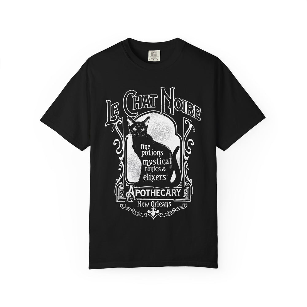 Le Chat Noire Womens WUNDERLAND Backyard Dept Halloween Booteek Short Sleeve Tee