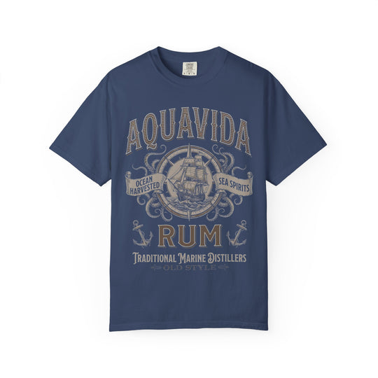 SEA SPIRITS RUM Mens AQUA VIDA Short Sleeve Tee