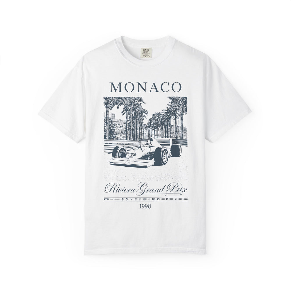 Monaco Riviera Grand Prix Vintage Mens WUNDERLAND Heritage Short Sleeve Tee