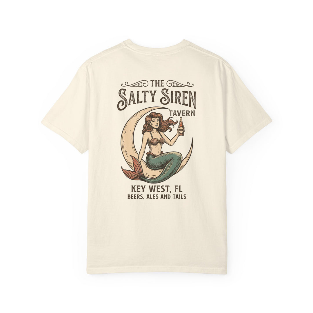 Salty Siren Tavern Mens AQUA VIDA Short Sleeve Tee