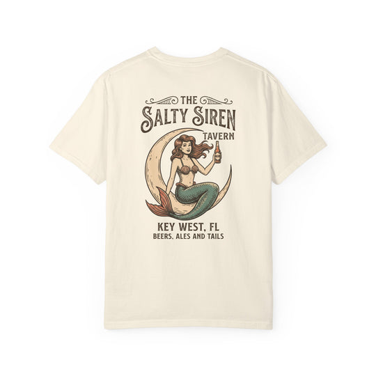 Salty Siren Tavern Mens AQUA VIDA Short Sleeve Tee