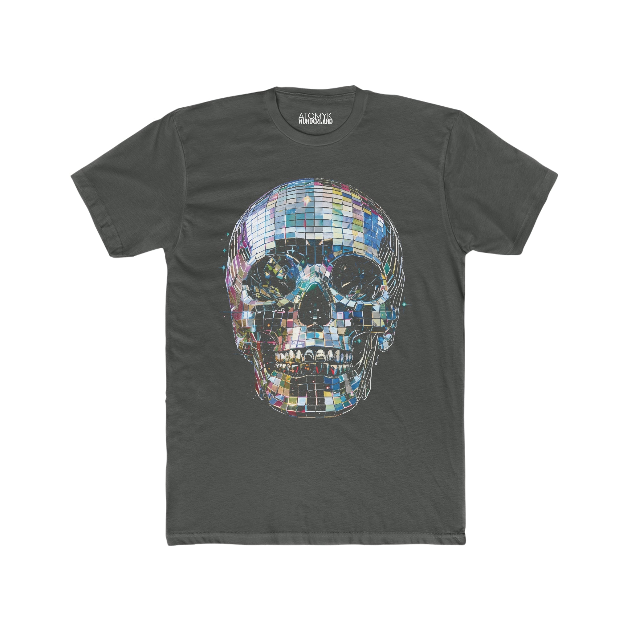 Disco Skull Mens Atomyk Graphic Tee