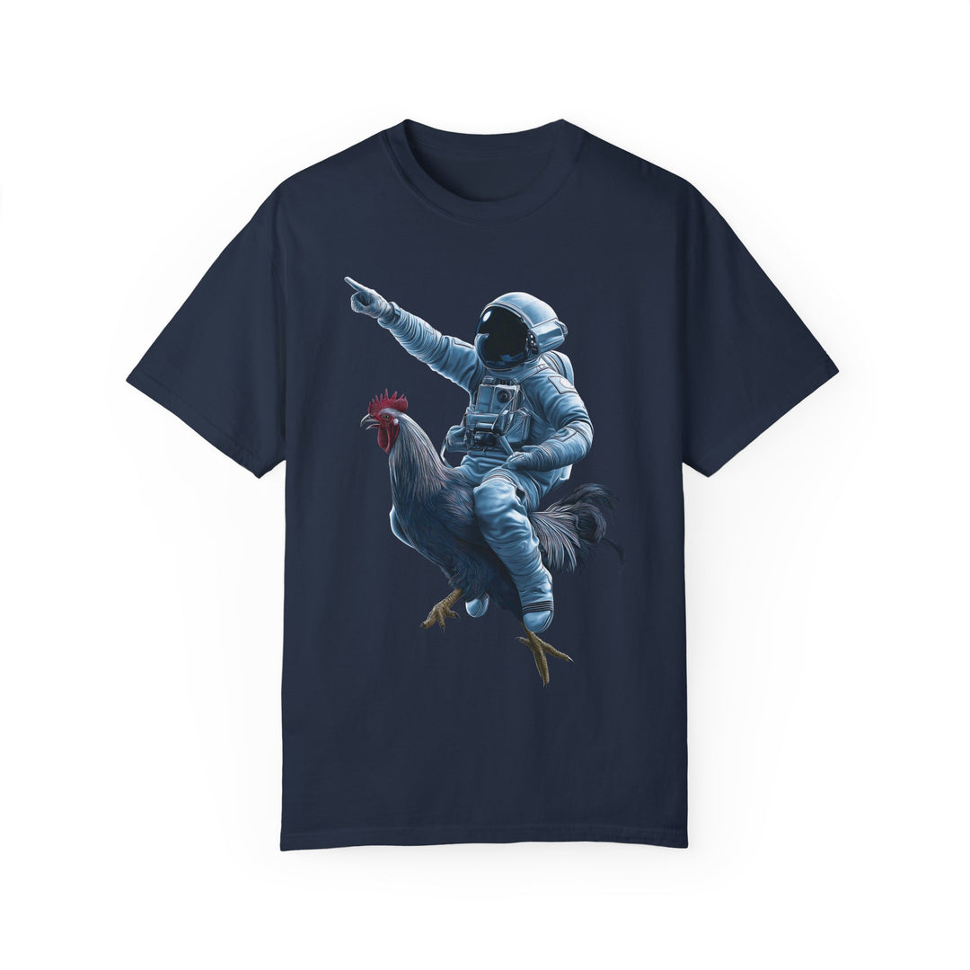 Chicken Run Astronaut Mens WUNDERLAND Short Sleeve Tee