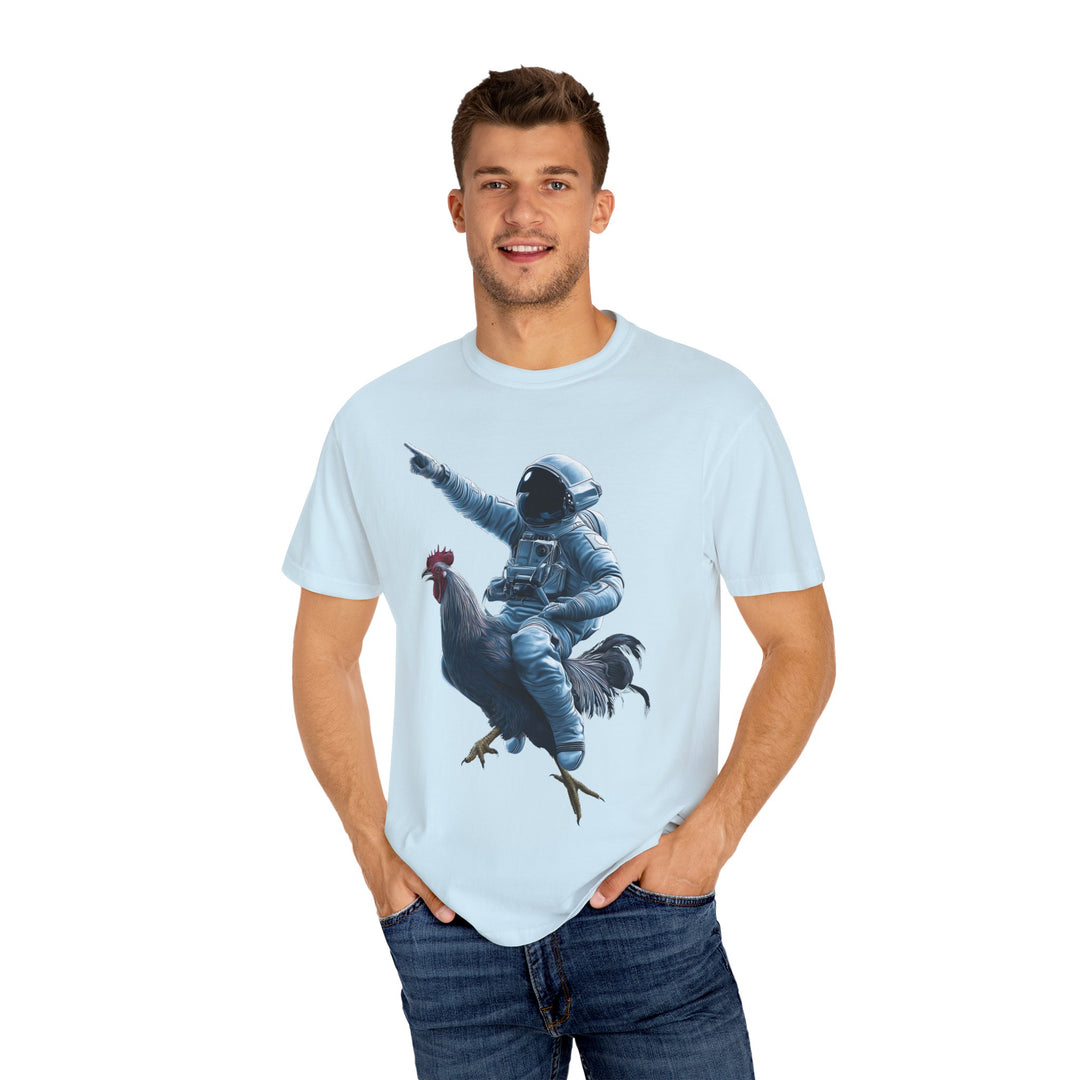 Chicken Run Astronaut Mens WUNDERLAND Short Sleeve Tee