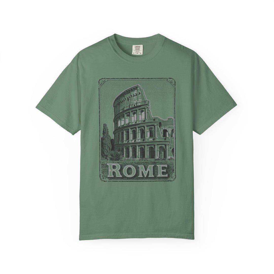 ROME VINTAGE COLOSSEUM Mens WUNDERLAND Heritage  Short Sleeve Tee