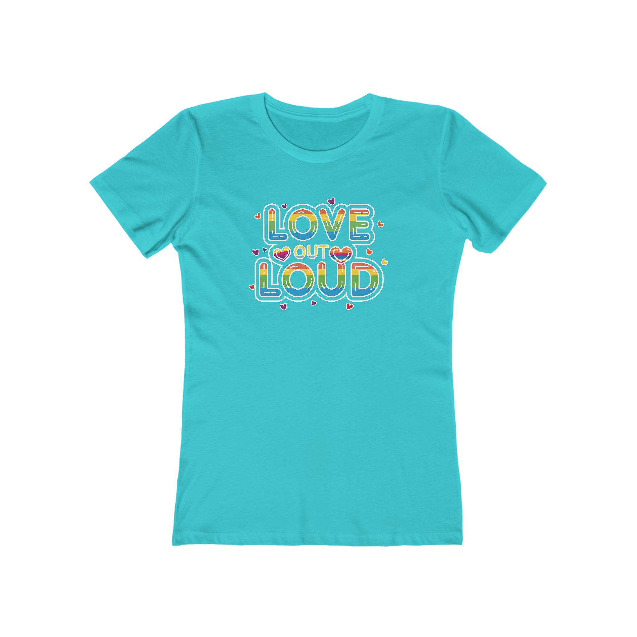 Love Out Loud Womens Pride 24 Graphic Tee