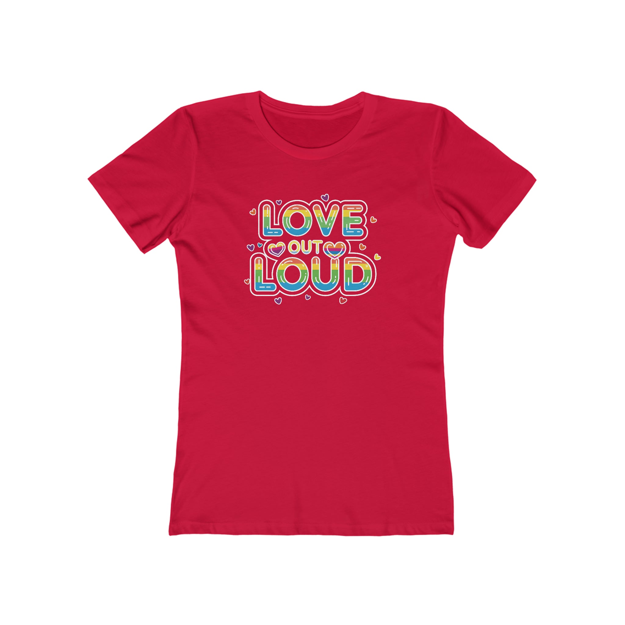 Love Out Loud Womens Pride 24 Graphic Tee