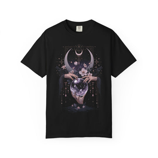 Crystal Ball Floral Moonlit Witch Women&