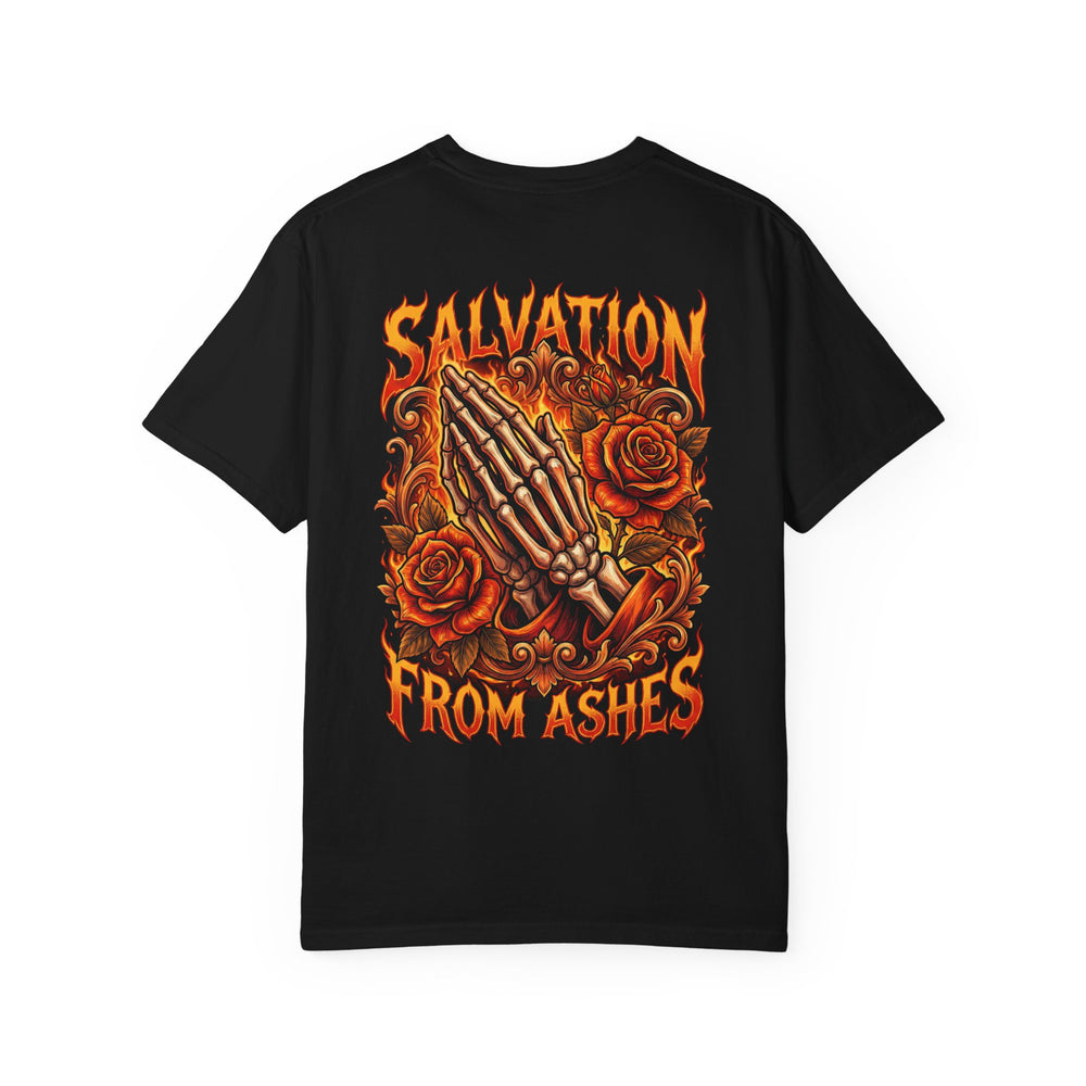 Salvation From Ashes  Mens Muerte Short Sleeve Tee