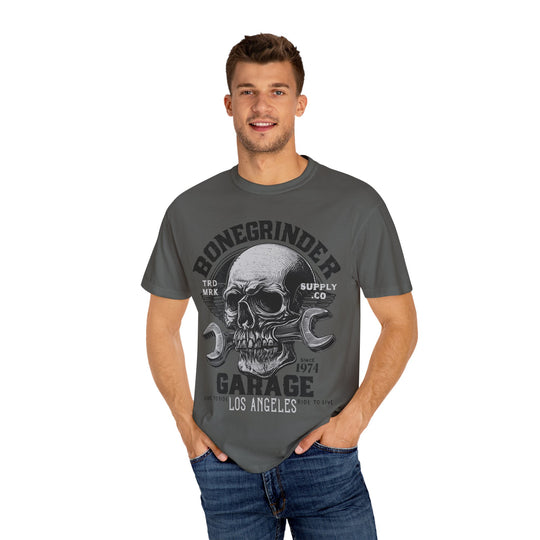 BONEGRINDER GARAGE Mens WUNDERLAND Short Sleeve Tee