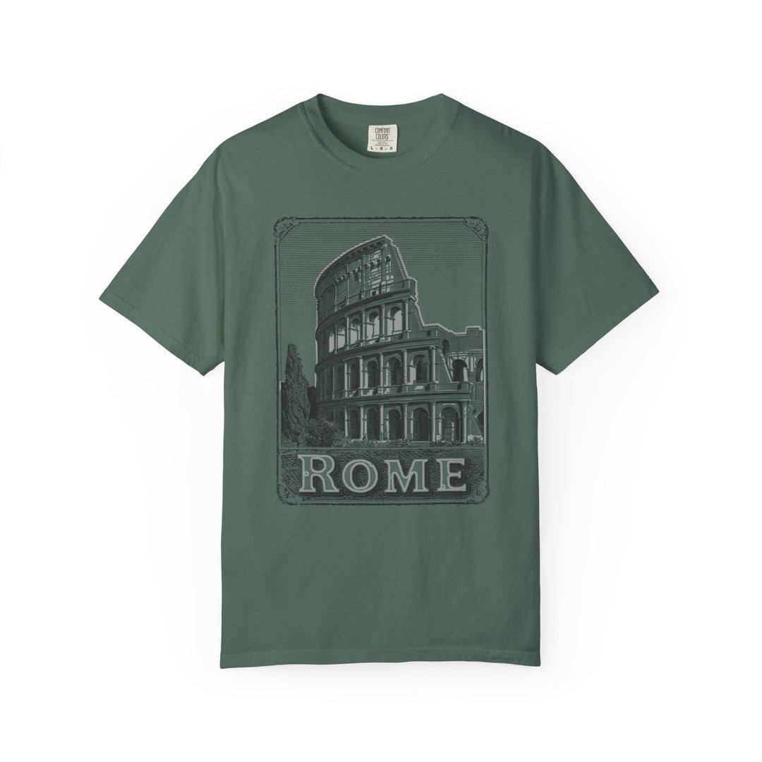 ROME VINTAGE COLOSSEUM Mens WUNDERLAND Heritage  Short Sleeve Tee