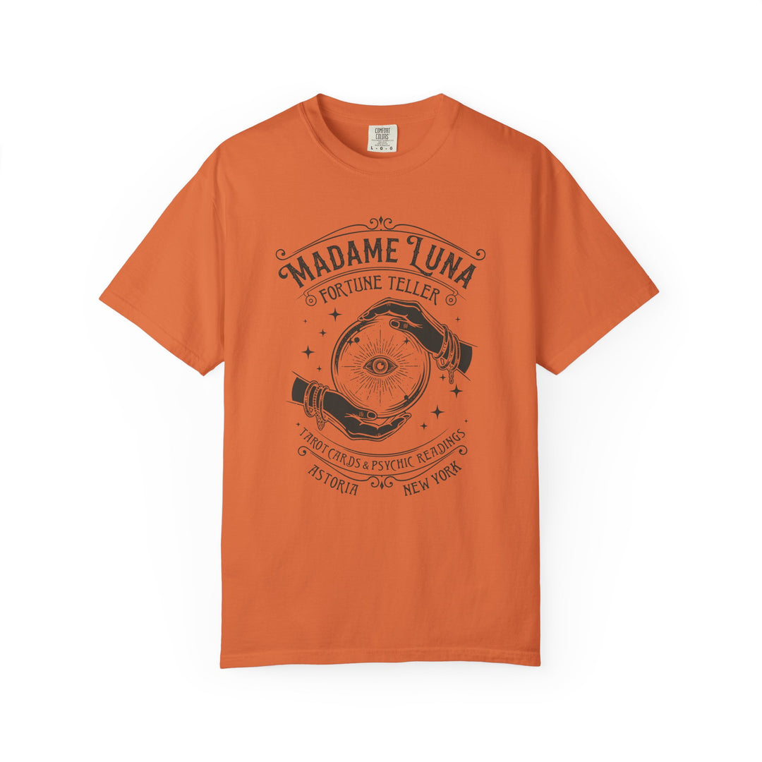 Madame Luna Fortune Teller Womens WUNDERLAND Backyard Dept Halloween Booteek Short Sleeve Tee