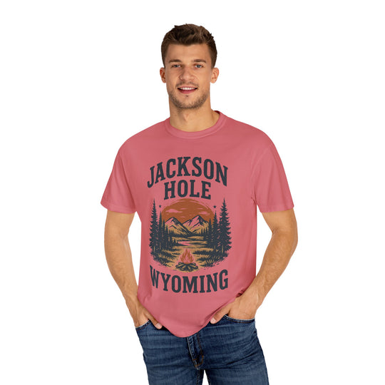 JACKSON HOLE CAMP vintage Mens WUNDERLAND Heritage Short Sleeve Tee