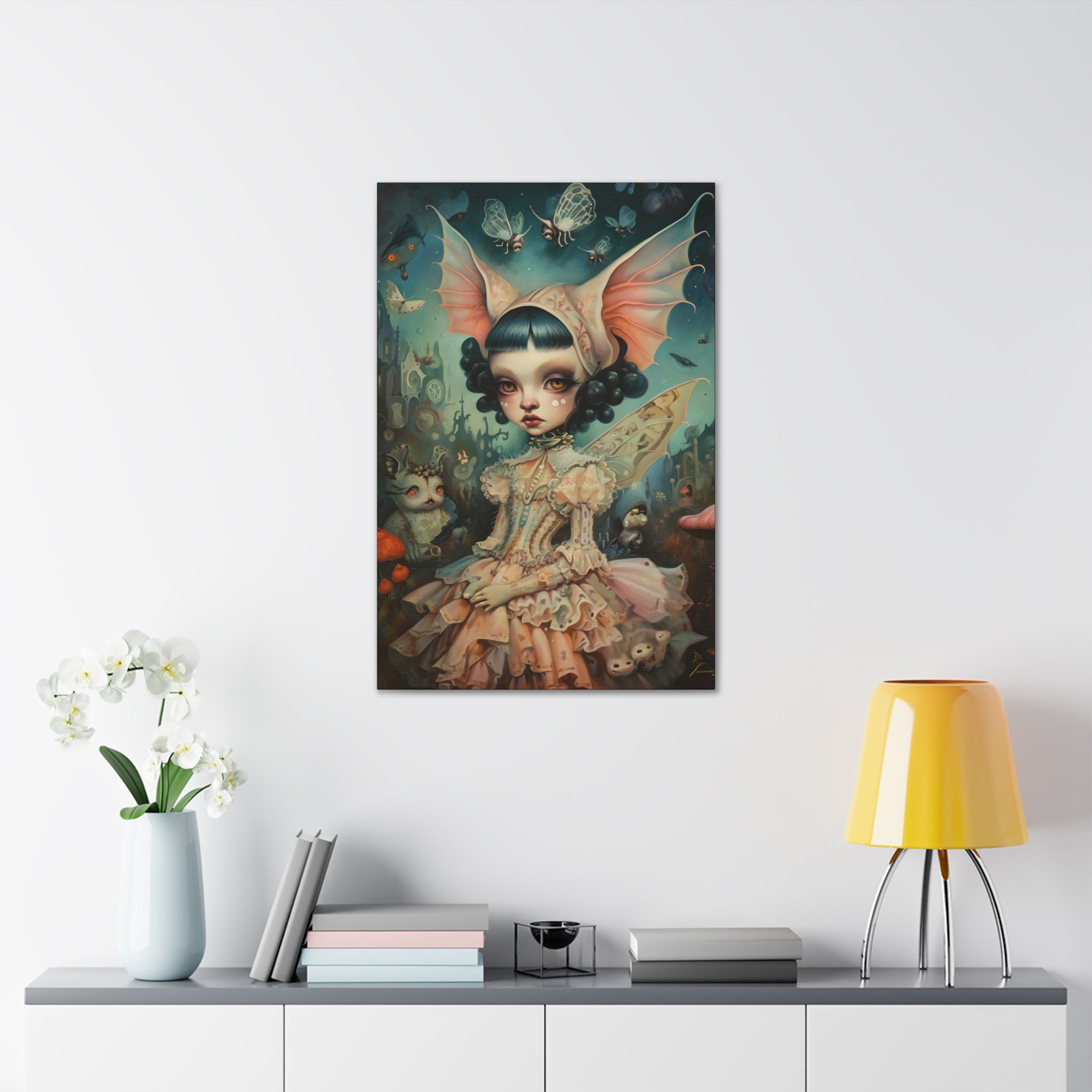 The Pink Fairy Canvas Print