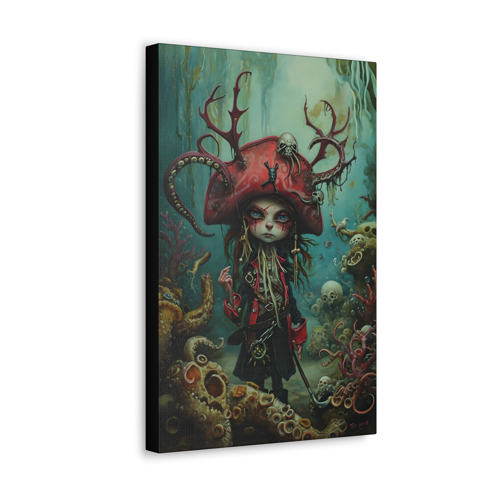 Jack in the Locker Canvas Print