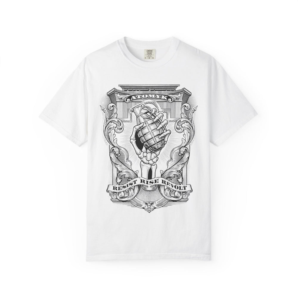 Resist Rise Revolt Mens ATOMYK Short Sleeve Tee