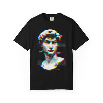 Third Eye Glitched David Mens ATOMYK Short Sleeve Tee